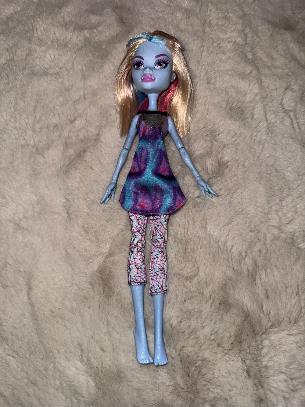 Monster High Abbey Bominable original dress and tights